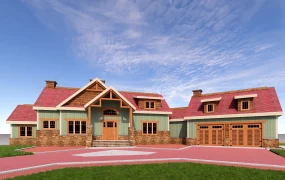 Old Craftsman Style House