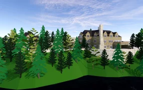 Lake Side Mountain Mansion