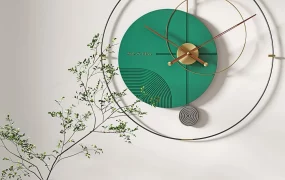 Metal Decorative Wall Clock