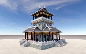 Traditional Chinese Pagoda