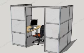 Tall Office Cubicle