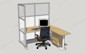 Single Cubicle Workstation