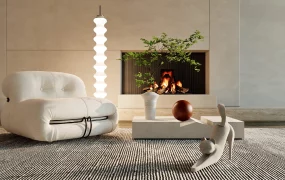 Lounge Room Chair And Table Set