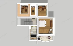 One Bedroom Apartment Design