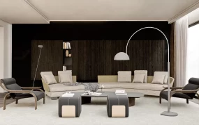 Comfortable Living Room Design