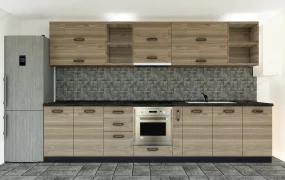 Natural Wood Kitchen Cabinets