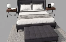 Modern 4 Piece Bedroom Set