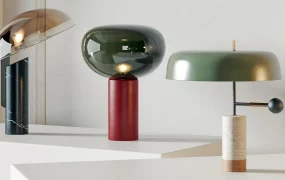 Elegant Design Marble Table Lamps