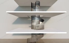 3 Story Spiral Staircase