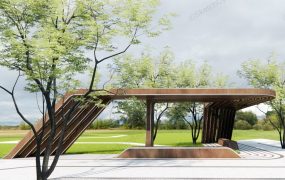 Pergola With Bench Designs
