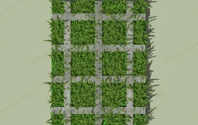 Mounted Green Wall Panel