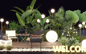 Campsite Decorating Idea