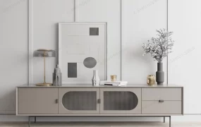 Contemporary Living Room TV Stand