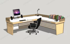 L Shaped Desk Workstation