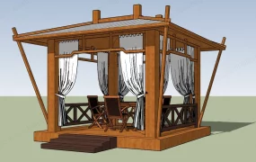 Wooden Gazebo Design