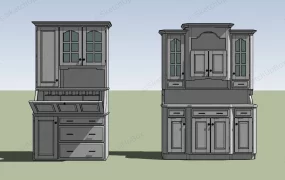 Vintage Kitchen Cupboards