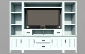 TV Media Storage Unit