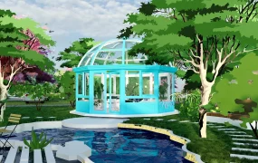 Outdoor Garden SunRoom