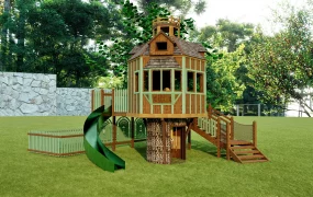 Backyard Treehouse Playset