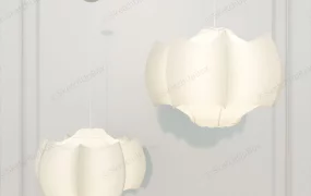White Acrylic Pendant Lights