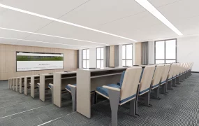 Modern Tiered Lecture Hall