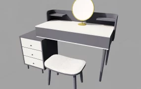 Makeup Vanity With Storage