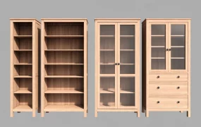 Collection Of Tall Bookcases