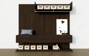 Foyer Shoe Storage