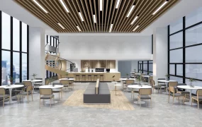 Modern Minimalist Coffee Shop Design