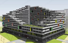 Cube Apartment Building