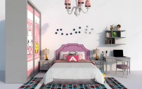 Kids Bedroom Furniture Set