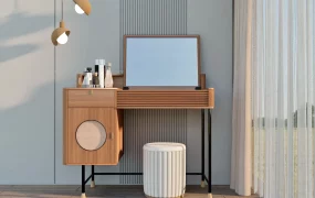 Makeup Vanity With Mirror