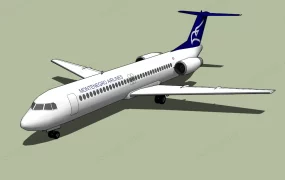 Montenegro Airlines Airliner