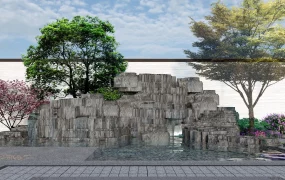 Pool Rock Waterfall Ideas