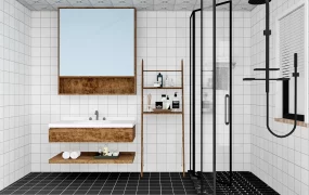 Modern Rustic Bathroom