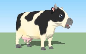 Dairy Cow Cartoon