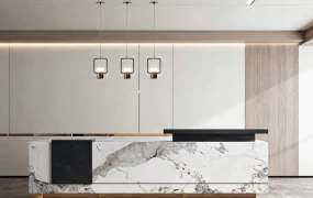 Luxurious Modern Reception Desk