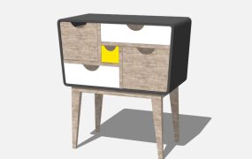 Contemporary Bedside Cabinet