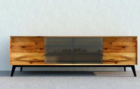 Rustic Wood Tv Stand