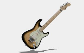 White Lion Electric Guitar