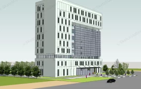 Corner Office Building Design