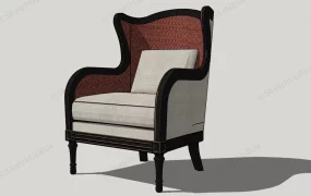 Traditional Wing Chair