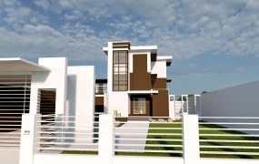 Modern House With Garden And Pool