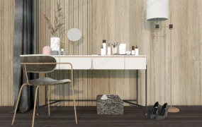 Mid Century Modern Makeup Vanity