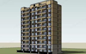 Modern Apartment Facade Design