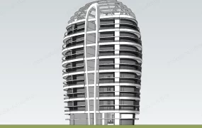 Modern Hotel Architecture Concept