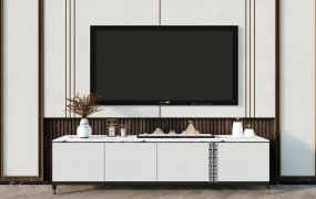 Living Room TV Accent Wall Ideas