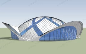 Gymnasium Exterior Architecture Design