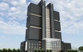 Bank Office Tower Architecture