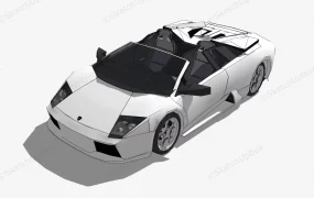 Lamborghini Murciélago Roadster White